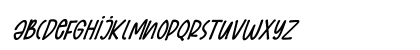 Wellside Italic Regular Lowercase Preview