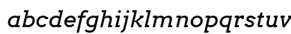 Arvo Italic Lowercase Preview