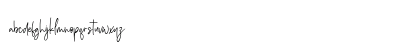 Silver Buttercup Regular Lowercase Preview