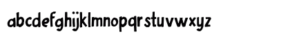 KOSMIK FREE Regular Lowercase Preview
