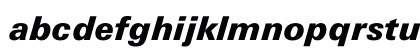 YUZurichKI Regular Lowercase Preview