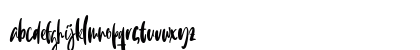 Hello Juliette Regular Lowercase Preview