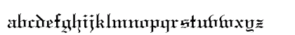 .VnLincoln Regular Lowercase Preview
