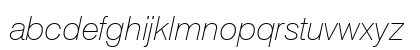 Swis721 Th BT Thin Italic Preview