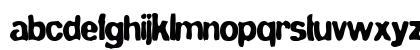 BlueVelvet Medium Lowercase Preview