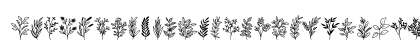 Wildplants Regular Lowercase Preview