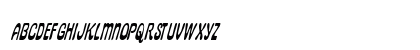 Pepperland Condensed Italic Condensed Italic Lowercase Preview