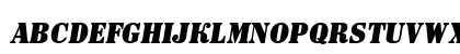 a_SignboardCpsNr BoldItalic Lowercase Preview