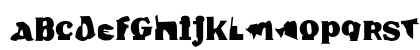 Dirty SixOne Lowercase Preview