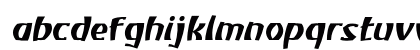 Atiku Med Slant Regular Lowercase Preview