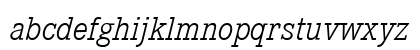 Corporate E Expert BQ Light Italic Lowercase Preview