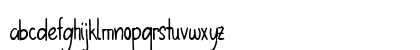 Kiddiewink Regular Lowercase Preview