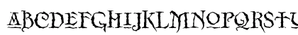 Merlin Regular Lowercase Preview