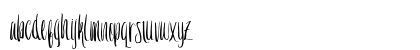 Crash One Regular Lowercase Preview