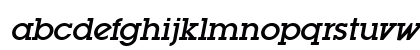 LugaAd Oblique Lowercase Preview