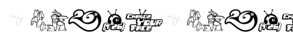 26Faces Regular Lowercase Preview