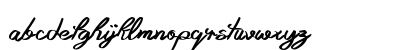 Yellow Rose Regular Lowercase Preview