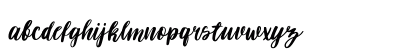 Darflow Regular Lowercase Preview