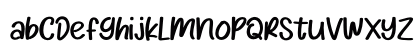 Yello Lemon Regular Lowercase Preview