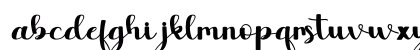 Yume Regular Lowercase Preview