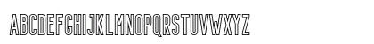 Bondie Outline Regular Lowercase Preview