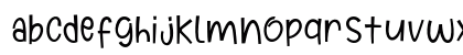 Marie Clara Regular Lowercase Preview