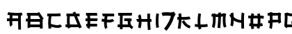 yoben Regular Lowercase Preview