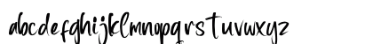 Zamora Regular Lowercase Preview