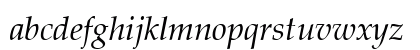 Palatino Sanskrit Hu Italic Lowercase Preview
