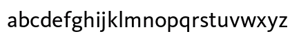 KievitPro-Book Regular Lowercase Preview