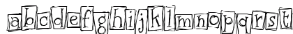 Urban Scrawl Boxed Regular Lowercase Preview