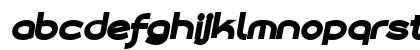 Roona Sans Black PERSONAL Italic Lowercase Preview