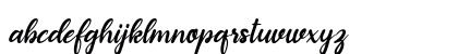 Sunbunny Regular Lowercase Preview