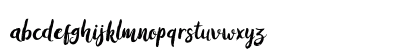 the theatre demo Regular Lowercase Preview