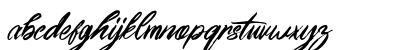 Young Blood Solid Free Regular Lowercase Preview