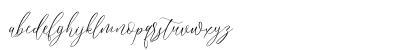 Bridgesty Regular Lowercase Preview