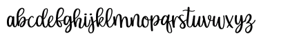 Wishingly Regular Lowercase Preview