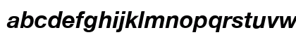 Helvetica Neue Bold Italic Preview