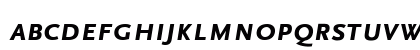 ScalaSans Bold Italic Lowercase Preview