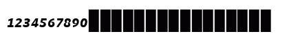 WhitneyNumeric Medium Italic Preview