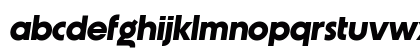 Unigeo64 Trial Bold Italic Lowercase Preview