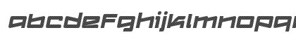 Logofontik 4F Stripes Italic Lowercase Preview