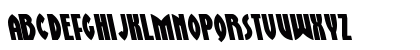 Zirconian Leftalic Italic Lowercase Preview