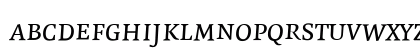 Quadraat Italic Lowercase Preview