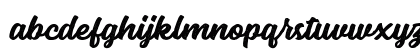 Seact Rough Regular Lowercase Preview