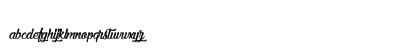 Chocolate and Delight Regular Lowercase Preview