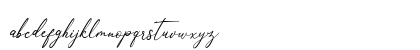 William Morittan Regular Lowercase Preview