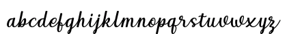 Qeiza Italic Lowercase Preview