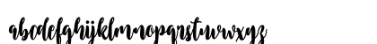 Alyosha Regular Lowercase Preview