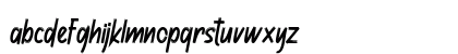 Janyss Brush Regular Lowercase Preview